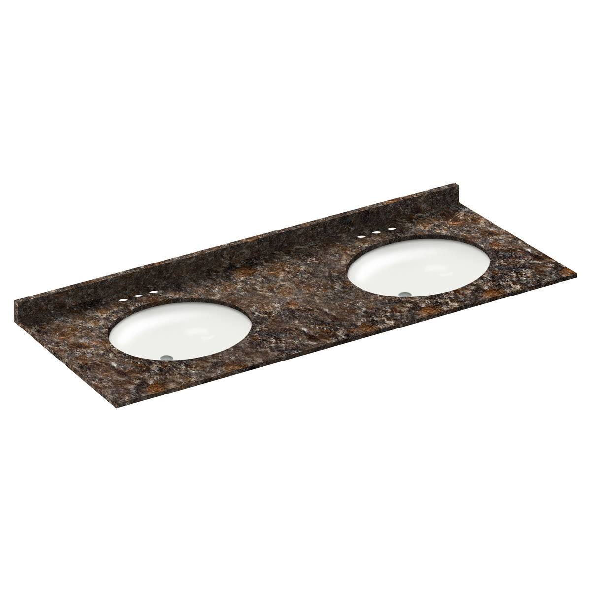 Vanity Top with Back Splash L42232