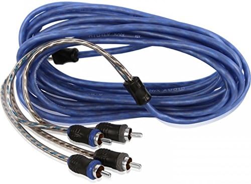 8 Gauge Amplifier Installation Kit with RCA Interconnect and Speaker Cable L3944