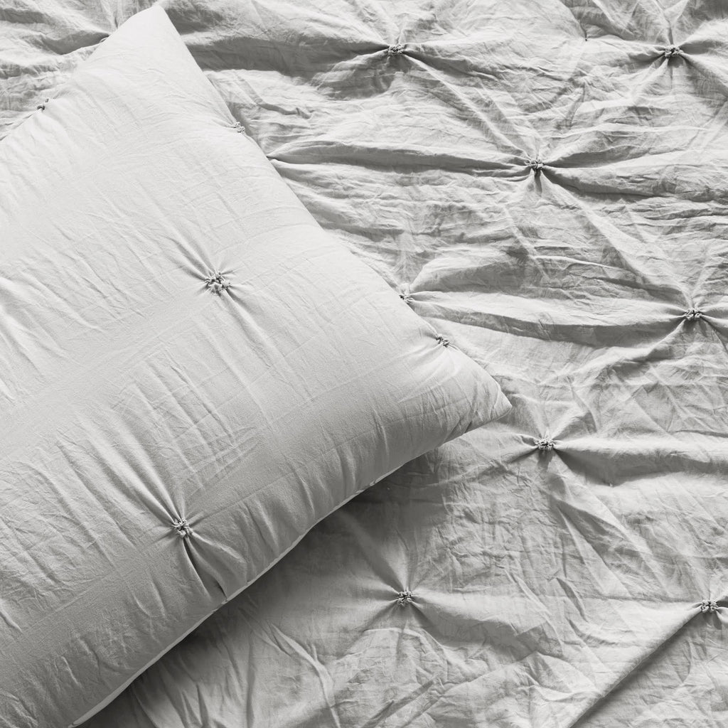Pintuck Geo Comforter Set Full/Queen G2111