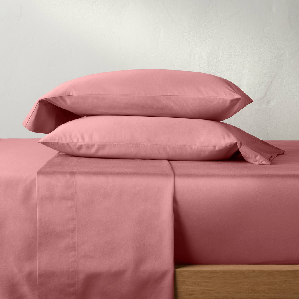 500 Thread Count Washed Supima Sateen Solid Sheet Set P43650