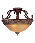 3 Light Semi Flush Mount G251