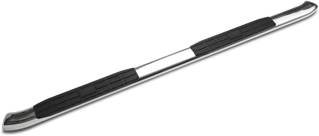 Stainless Steel 4-Inch Oval Bent End Side Step Bars I14173