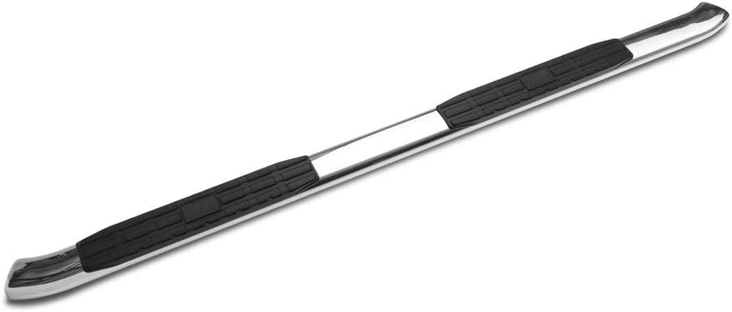 Stainless Steel 4-Inch Oval Bent End Side Step Bars I14173