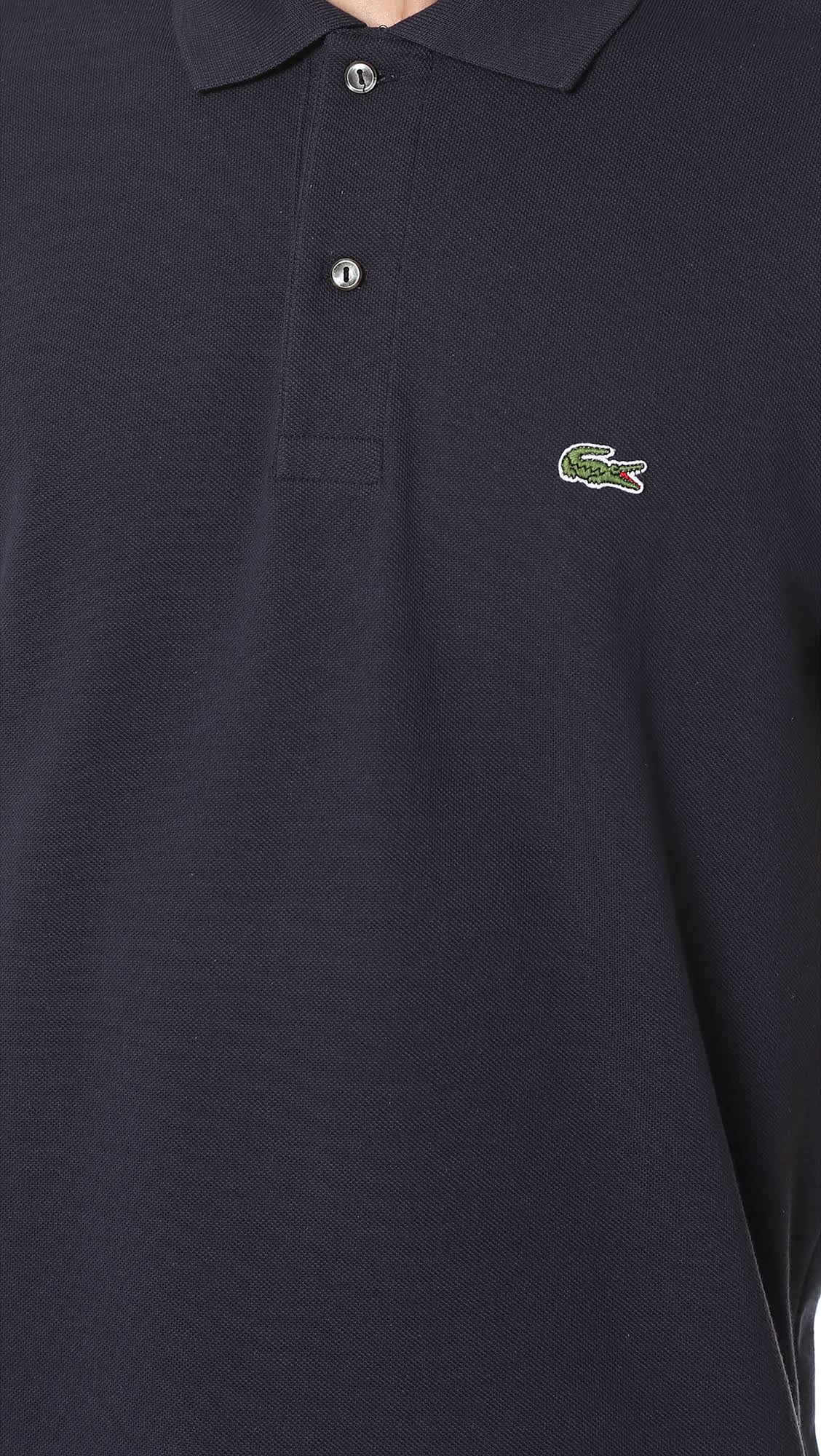 Short Sleeve Classic Pique Polo Navy Blue F33943