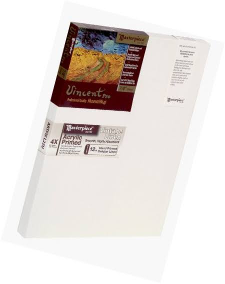 Vintage Acrylic Primed Belgian Linen Canvas R1864