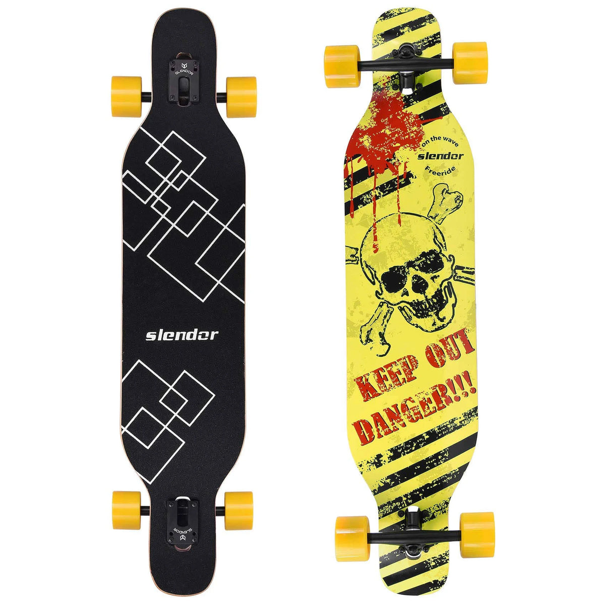 42 inch Maple Drop Through Longboard Skateboard G5668