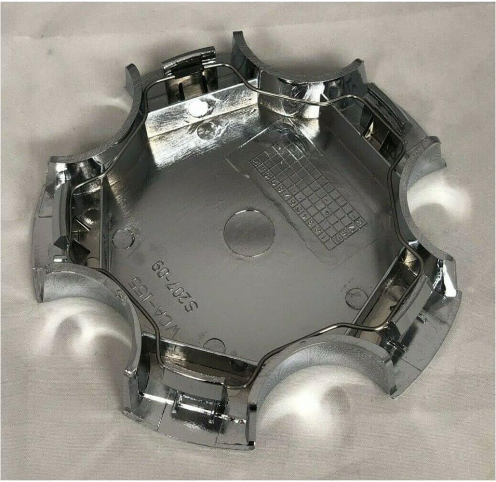 Chrome Wheel Center Cap Set R444