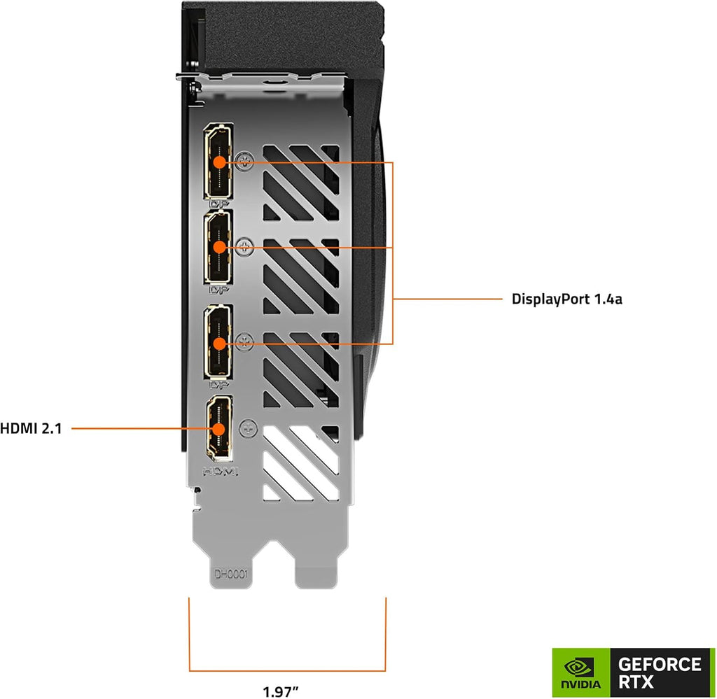 GeForce RTX 4070 12GB GDDR6X Graphics Card J5588