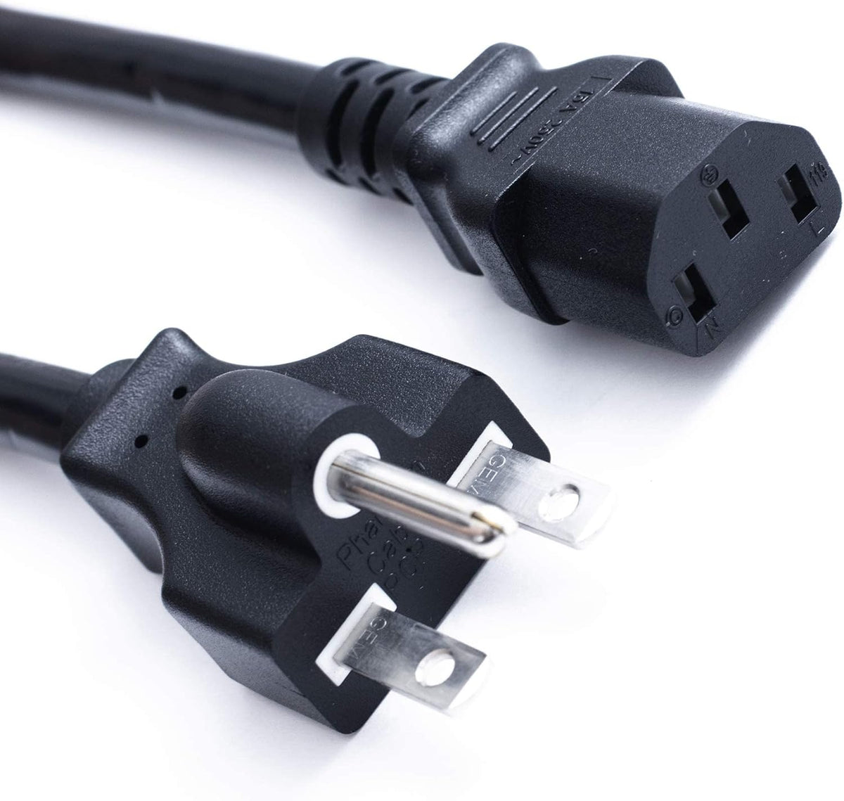 250-220V 6ft 14AWG 15A Power Cord 5 Pack Y37436