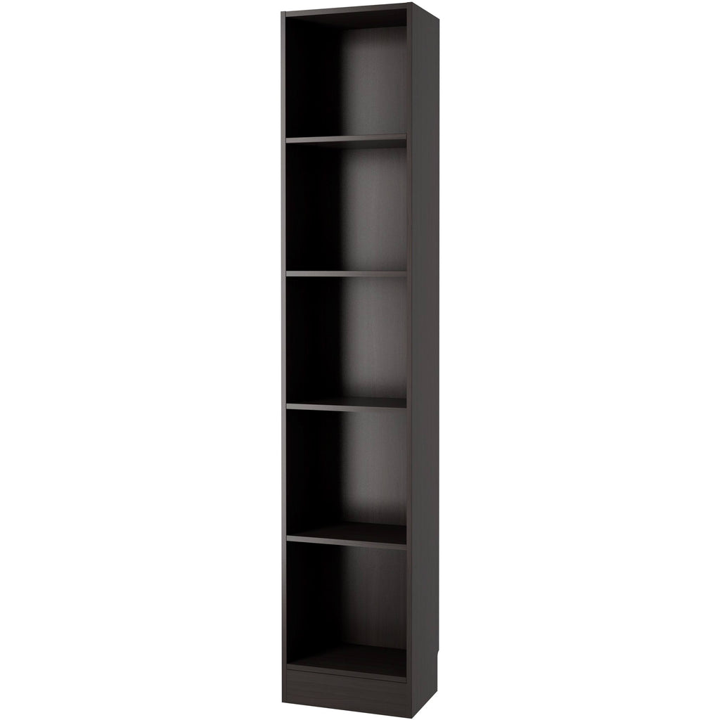Tall Narrow 5-Shelf Bookcase U3078