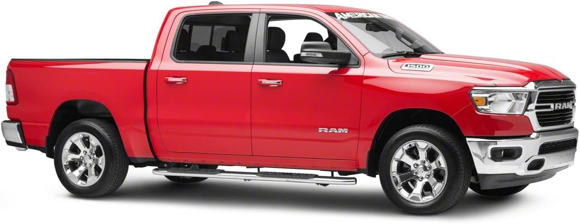 Stainless Steel 4-Inch Oval Bent End Side Step Bars I14173