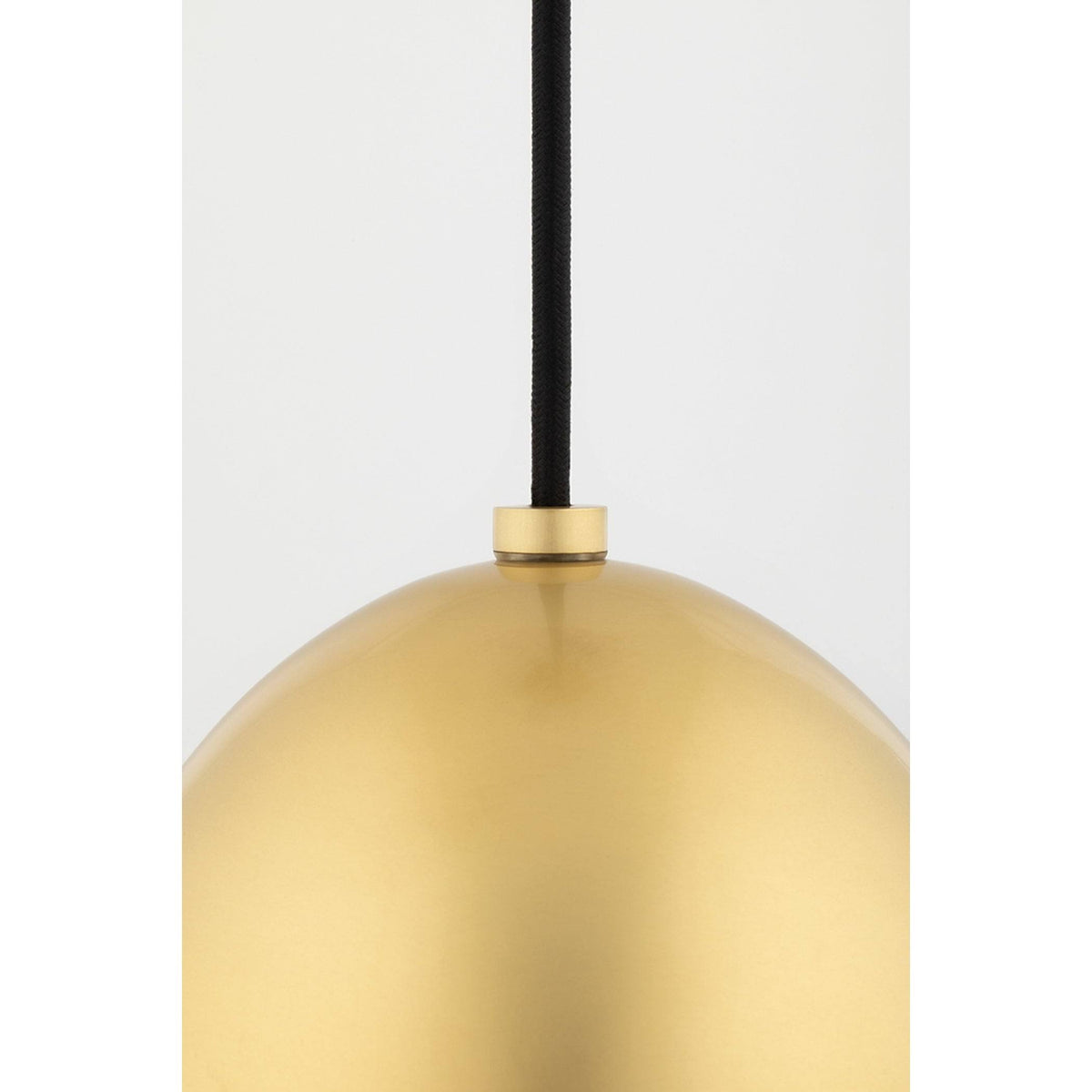 1 Light Large Pendant Aged Brass R605281