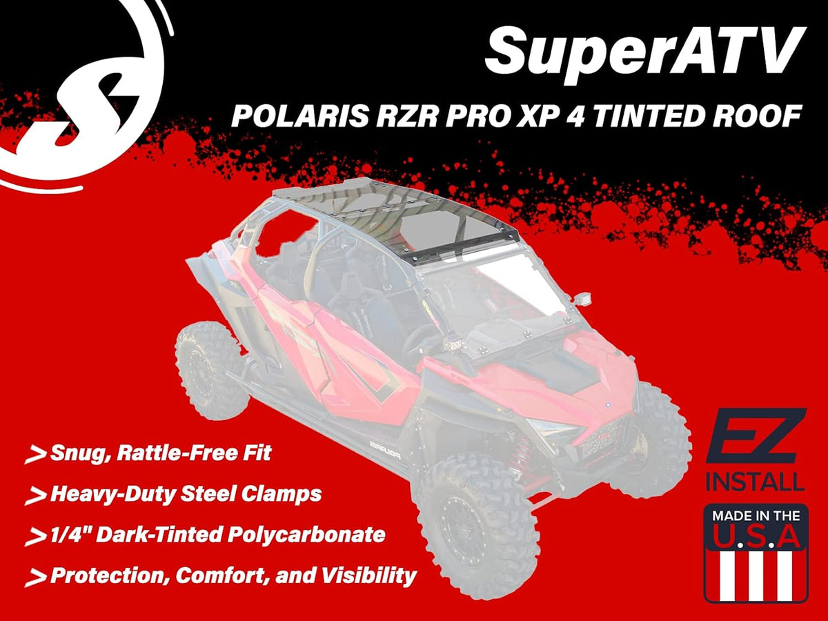 Dark Tinted Roof for Polaris RZR PRO XP 4 P284000