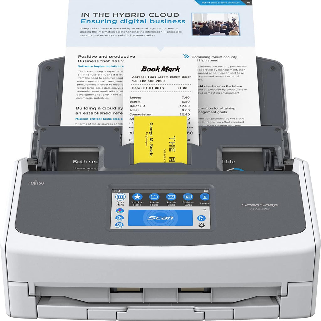White Document Scanner J24338