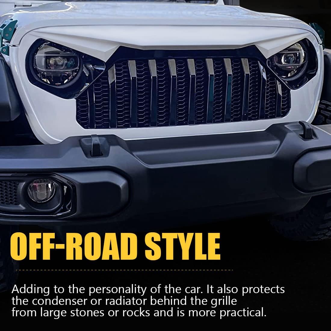 Matte Black Front Grill Cover H86457
