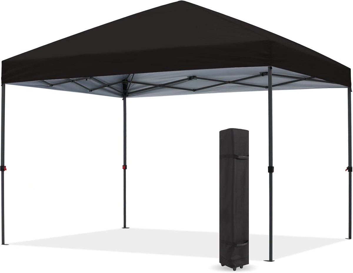 Beige 10x10 Pop up Canopy Tent K48606