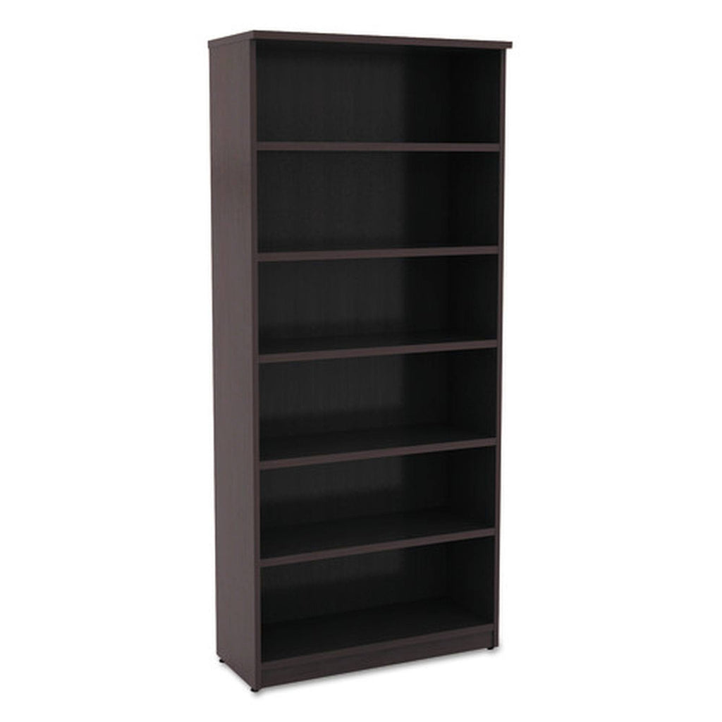 Six-Shelf Espresso Bookcase T370438