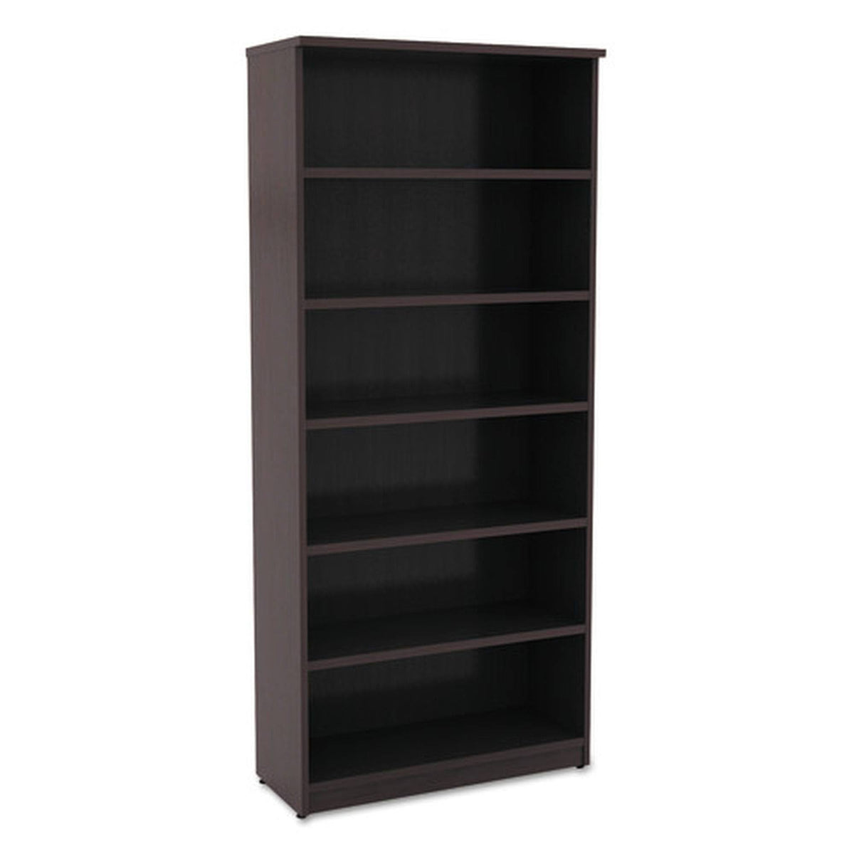 Six-Shelf Espresso Bookcase T370438