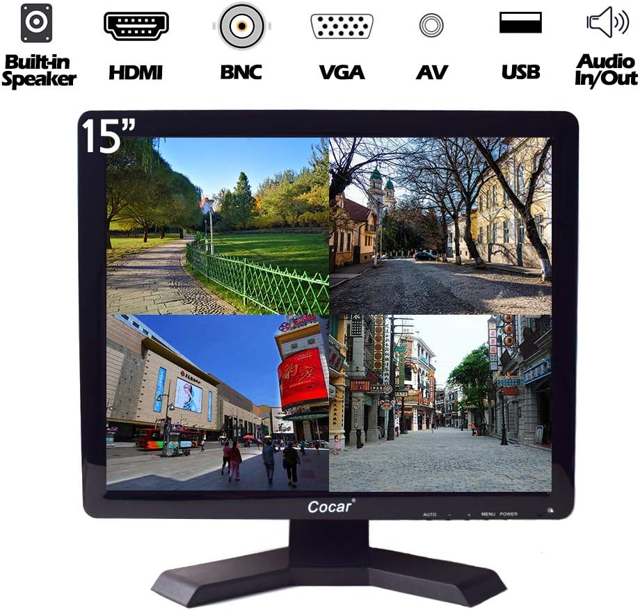 17 inch CCTV Monitor with VGA HDMI AV BNC Ports H15484