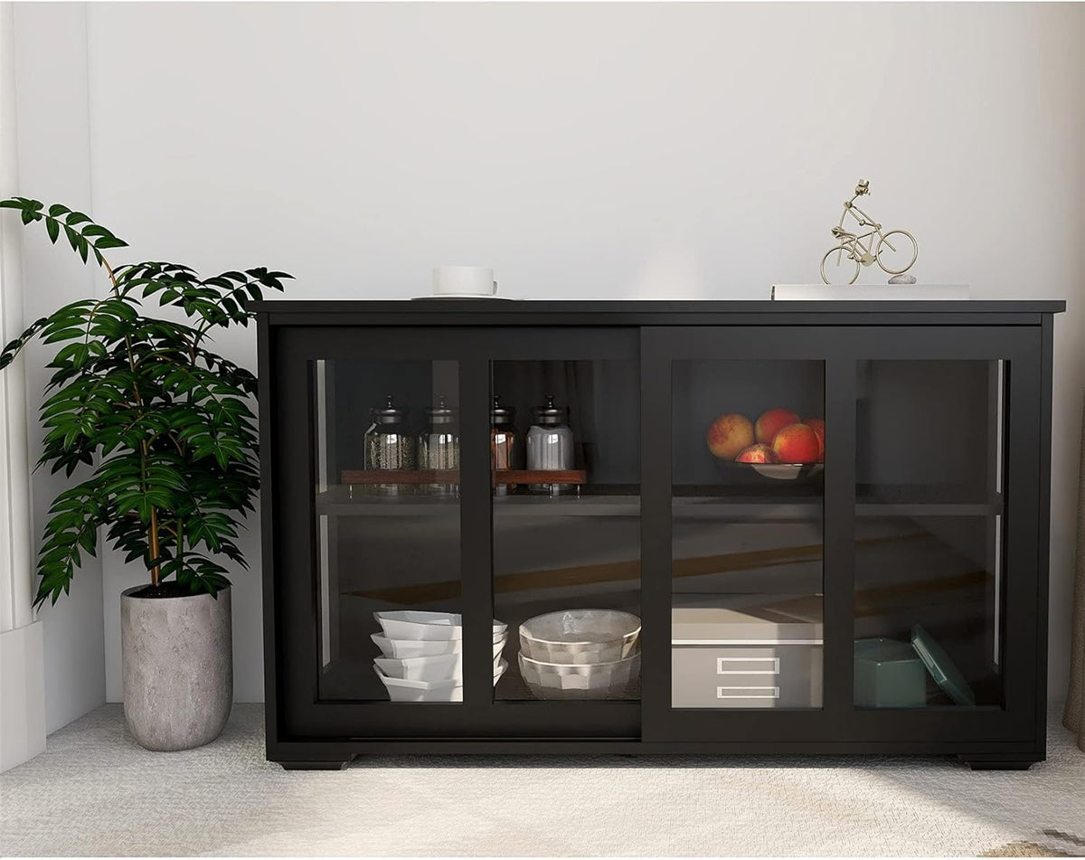 Modern Kitchen Cabinet with Doors and Shelves T1513