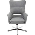 Gray Wingback Office Chair P1334
