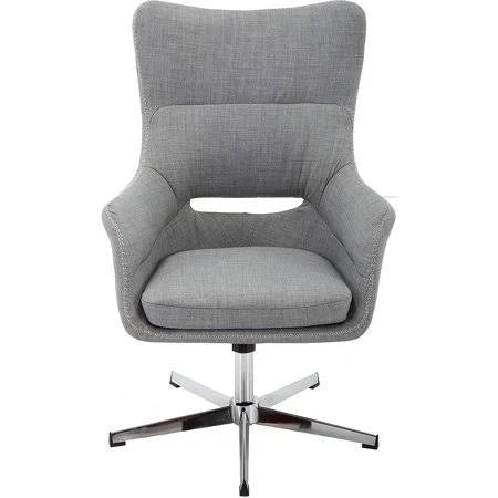 Gray Wingback Office Chair P1334