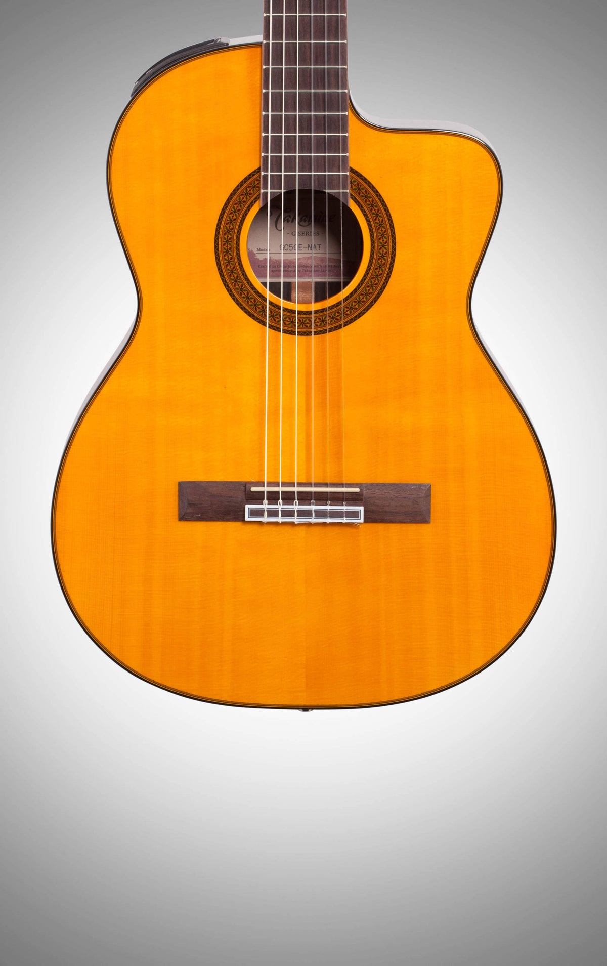 Natural Classical Acoustic-Electric Guitar E317153