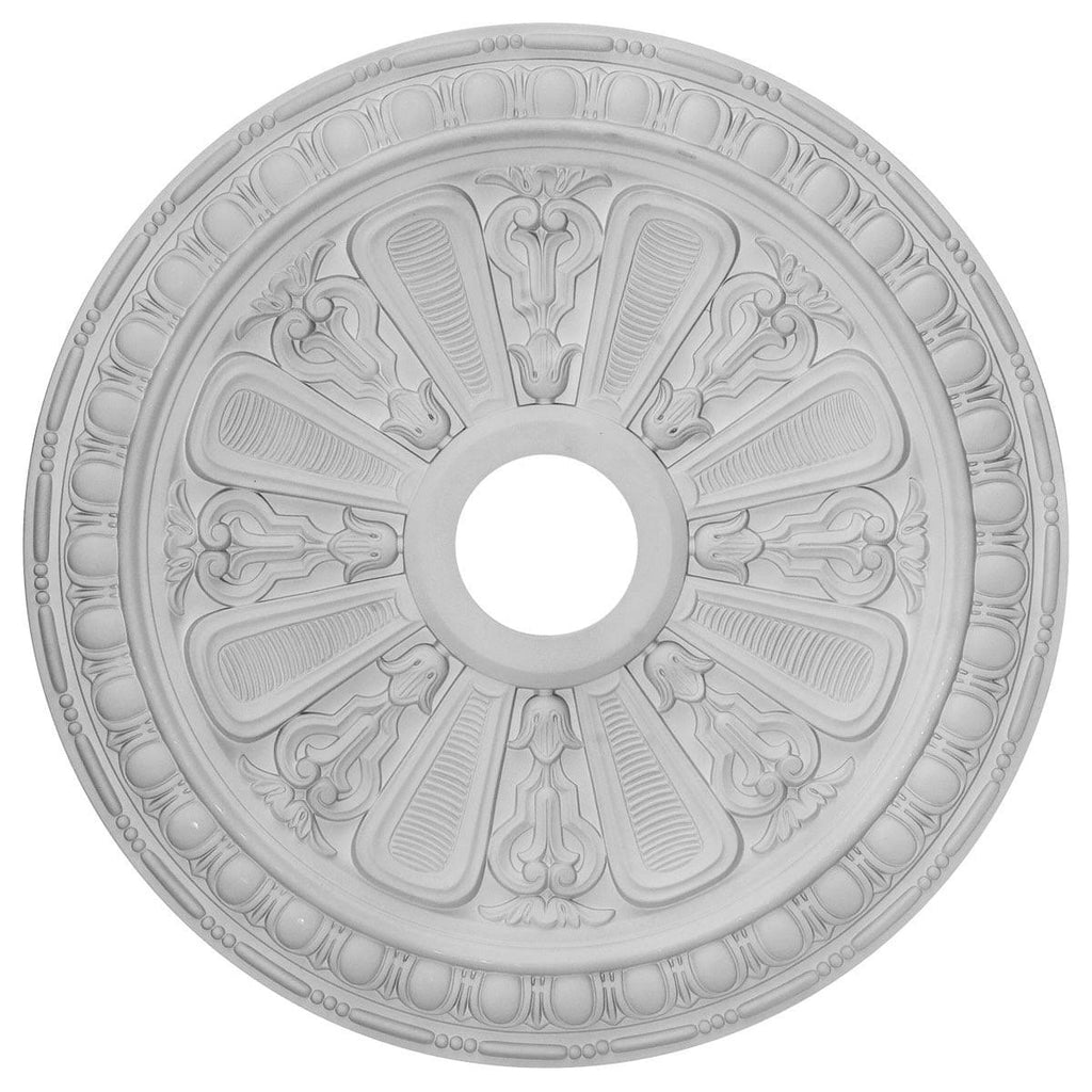 Hand-Painted Black Pearl Ceiling Medallion Y14137