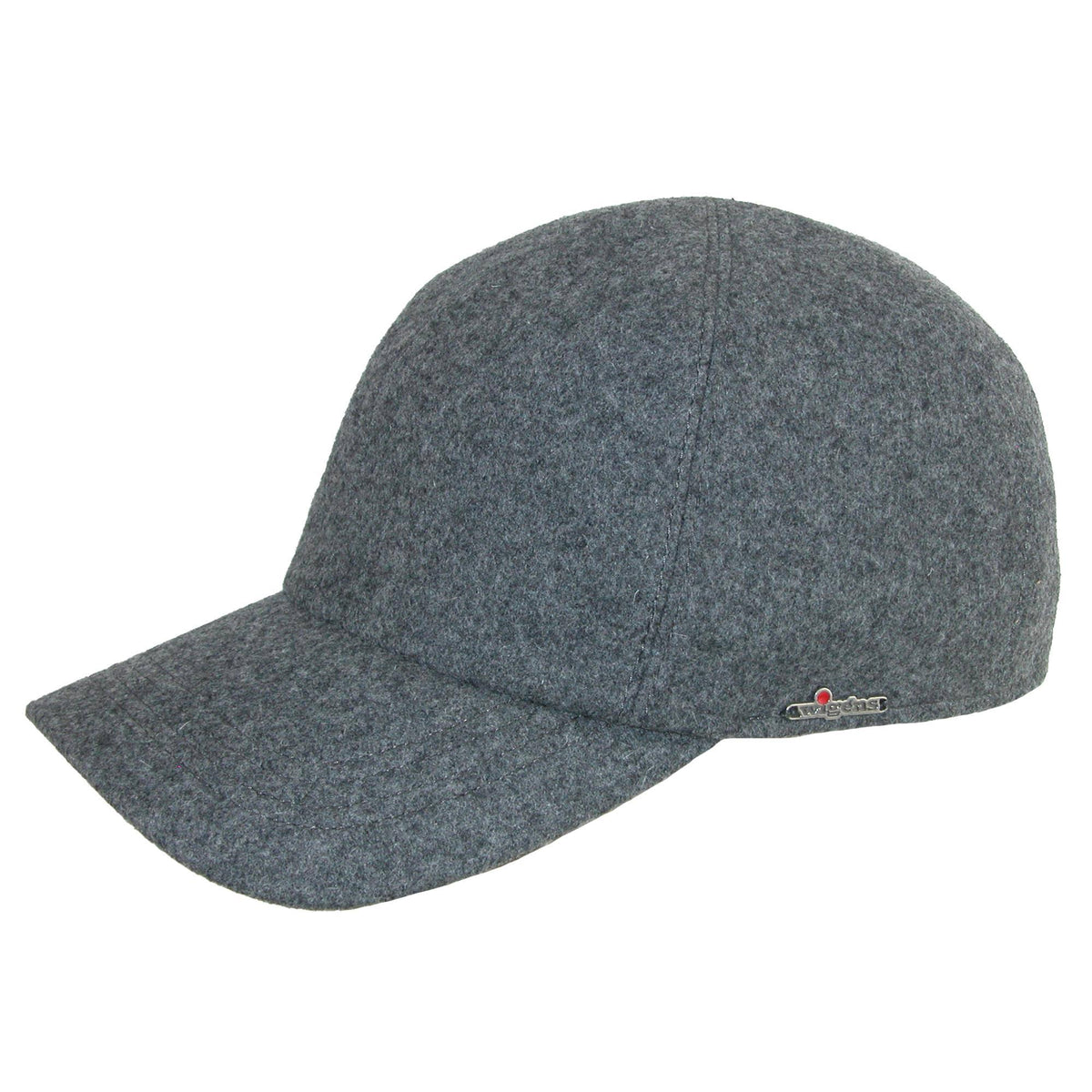 Wool Baseball Cap with Earflaps D907980