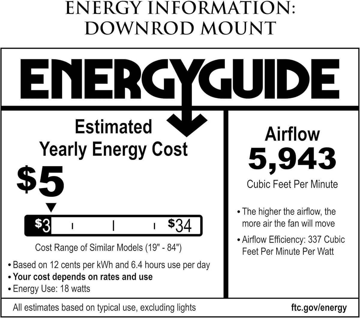 Brushed Steel 60 Ceiling Fan with LED Light and Remote Control R525