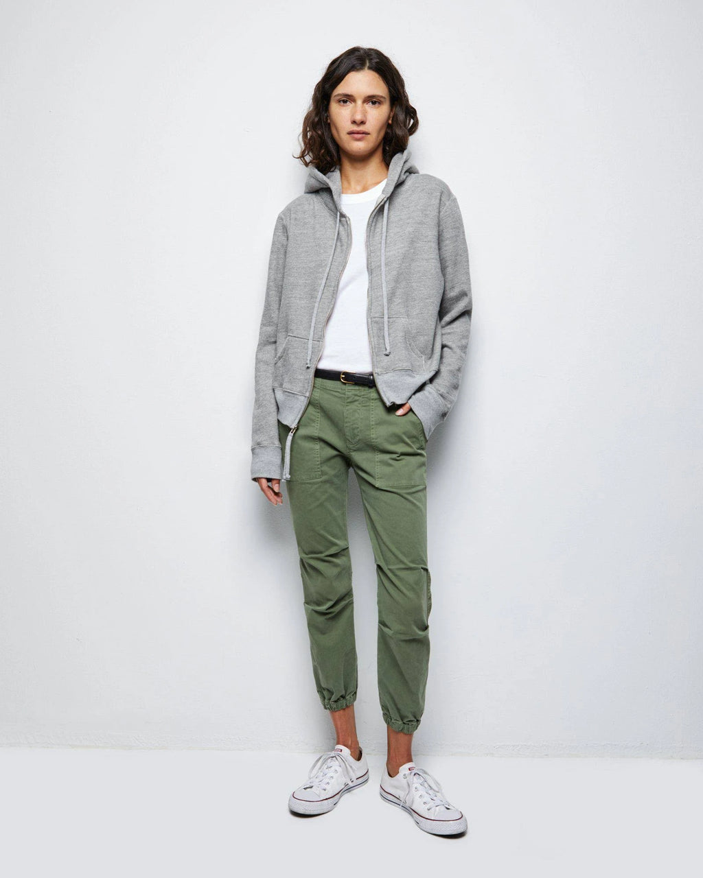 Cropped Military Pant Camo Q444760