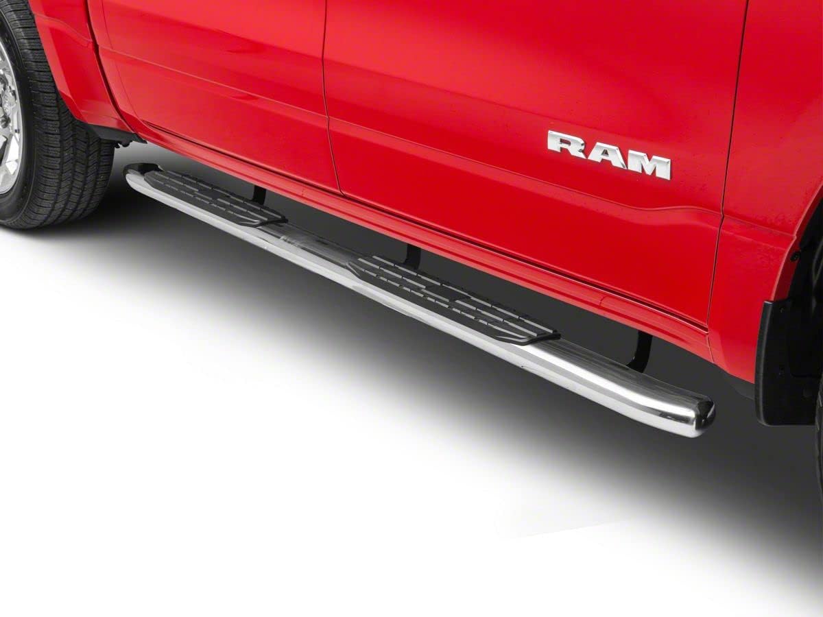 Stainless Steel 4-Inch Oval Bent End Side Step Bars I14173