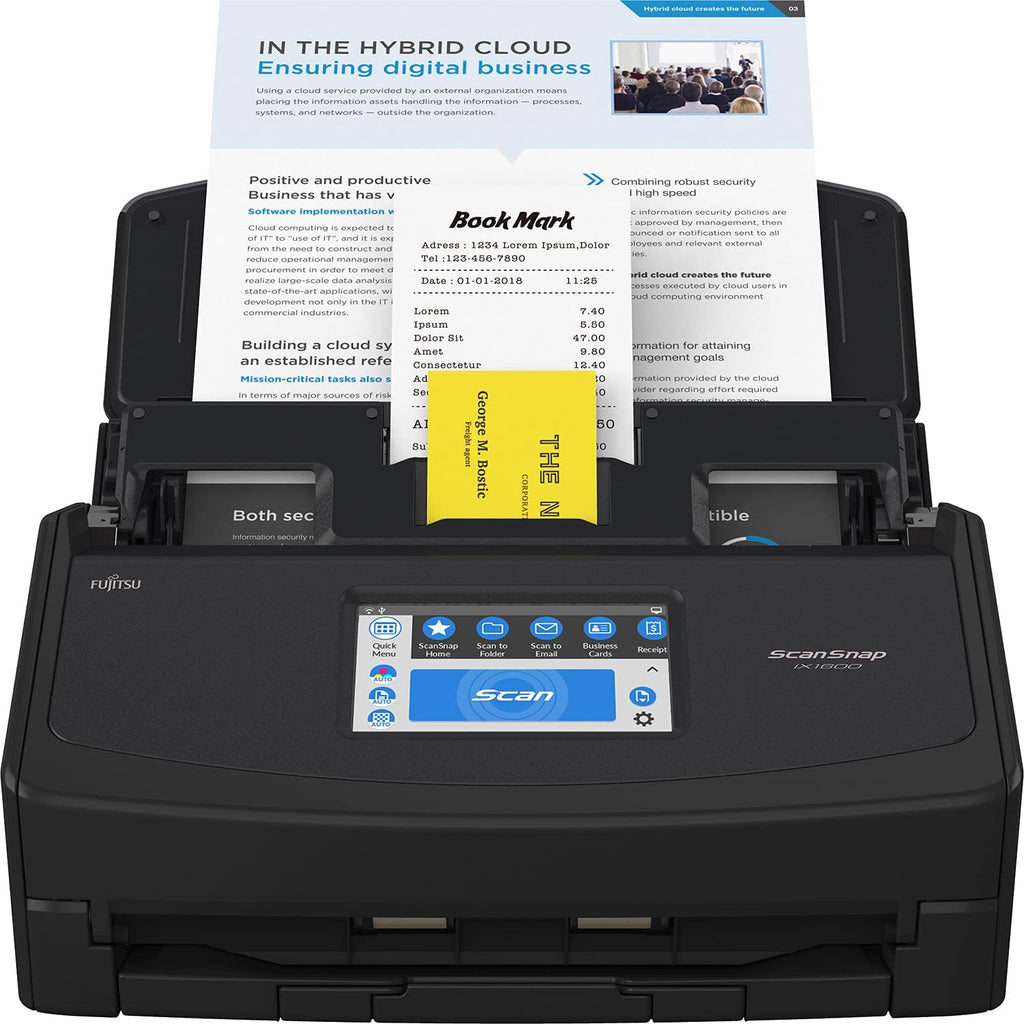 White Document Scanner J24338