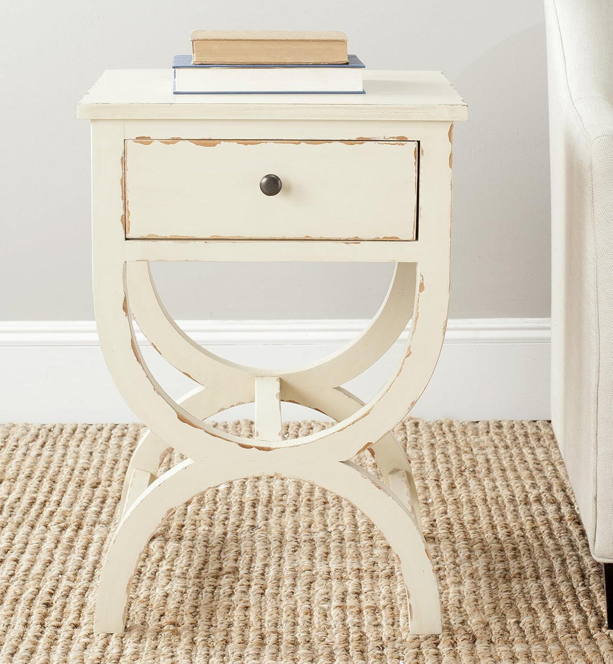 Quartz Grey Accent Table E87196