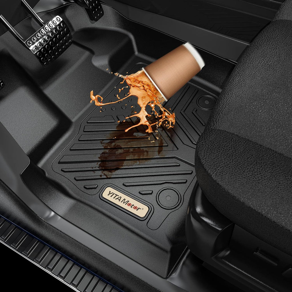 Black Floor Mats and Floor Liners V764893