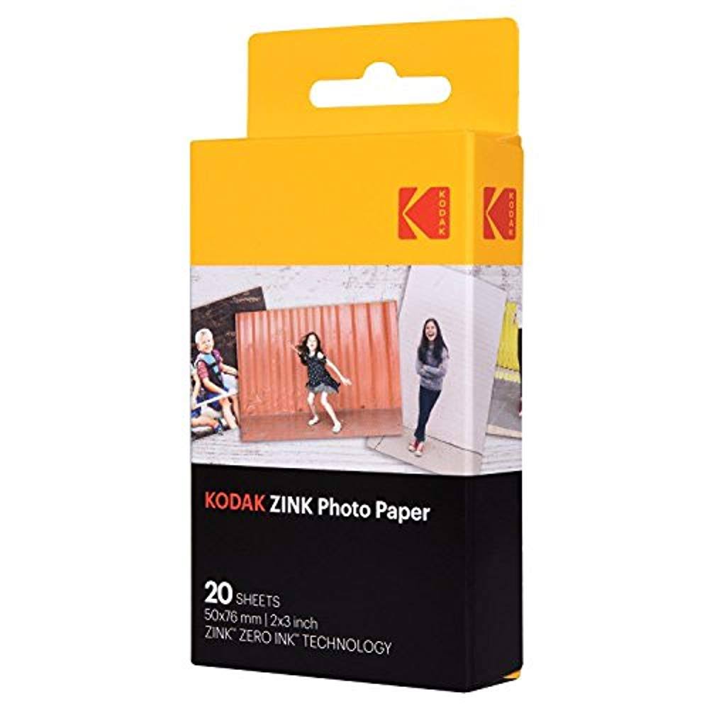 Instant Camera Bundle with Zink Paper and Case T78498