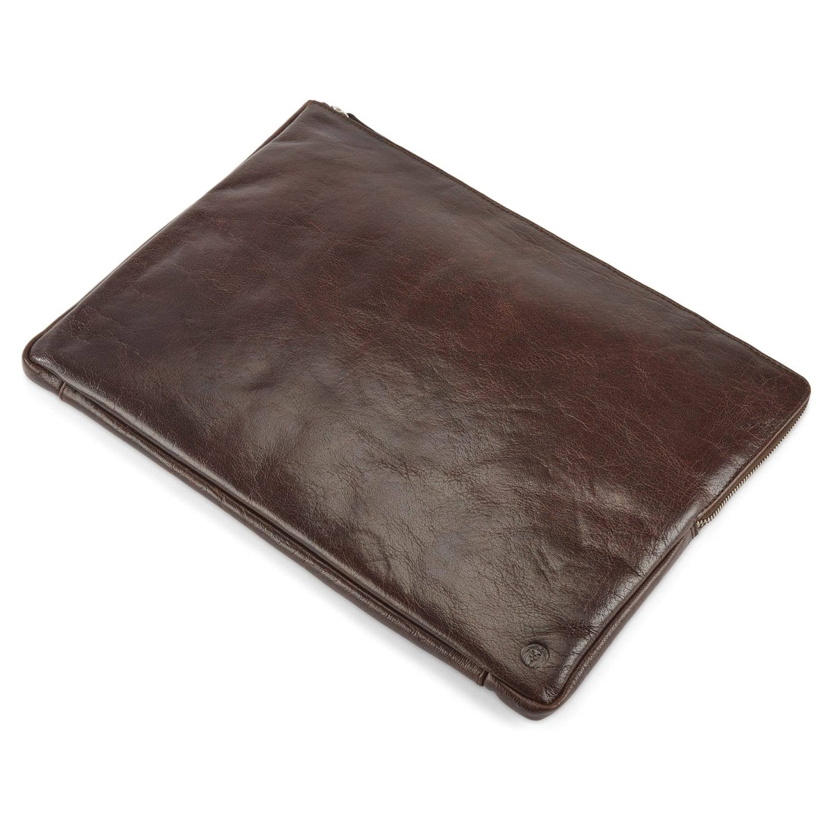 Brown Leather Laptop Sleeve N41355
