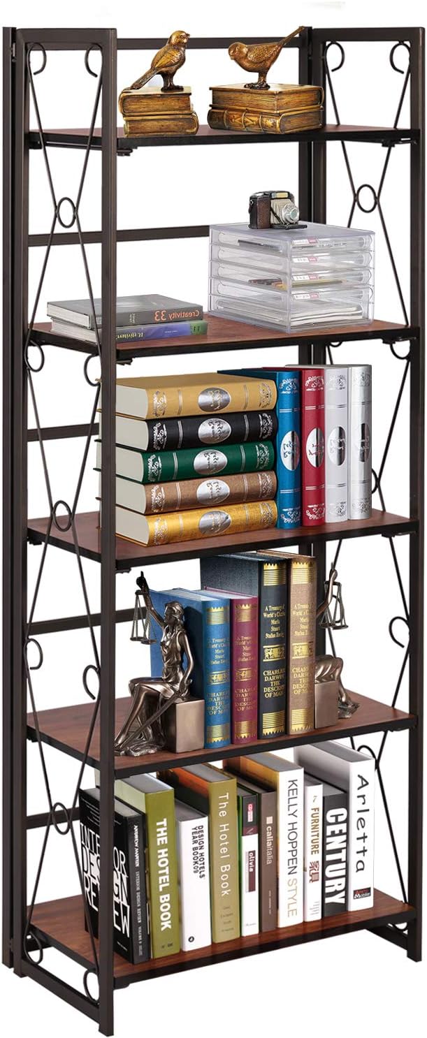 4-Tier Storage Bookshelf with Drawers D1959