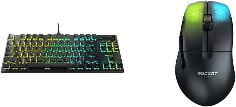 Black Full Size RGB Gaming Keyboard with Wrist Rest D362411