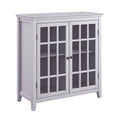 Double Door Cabinet in Gray Q172