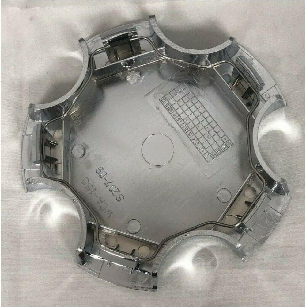 Chrome Wheel Center Cap Set R444
