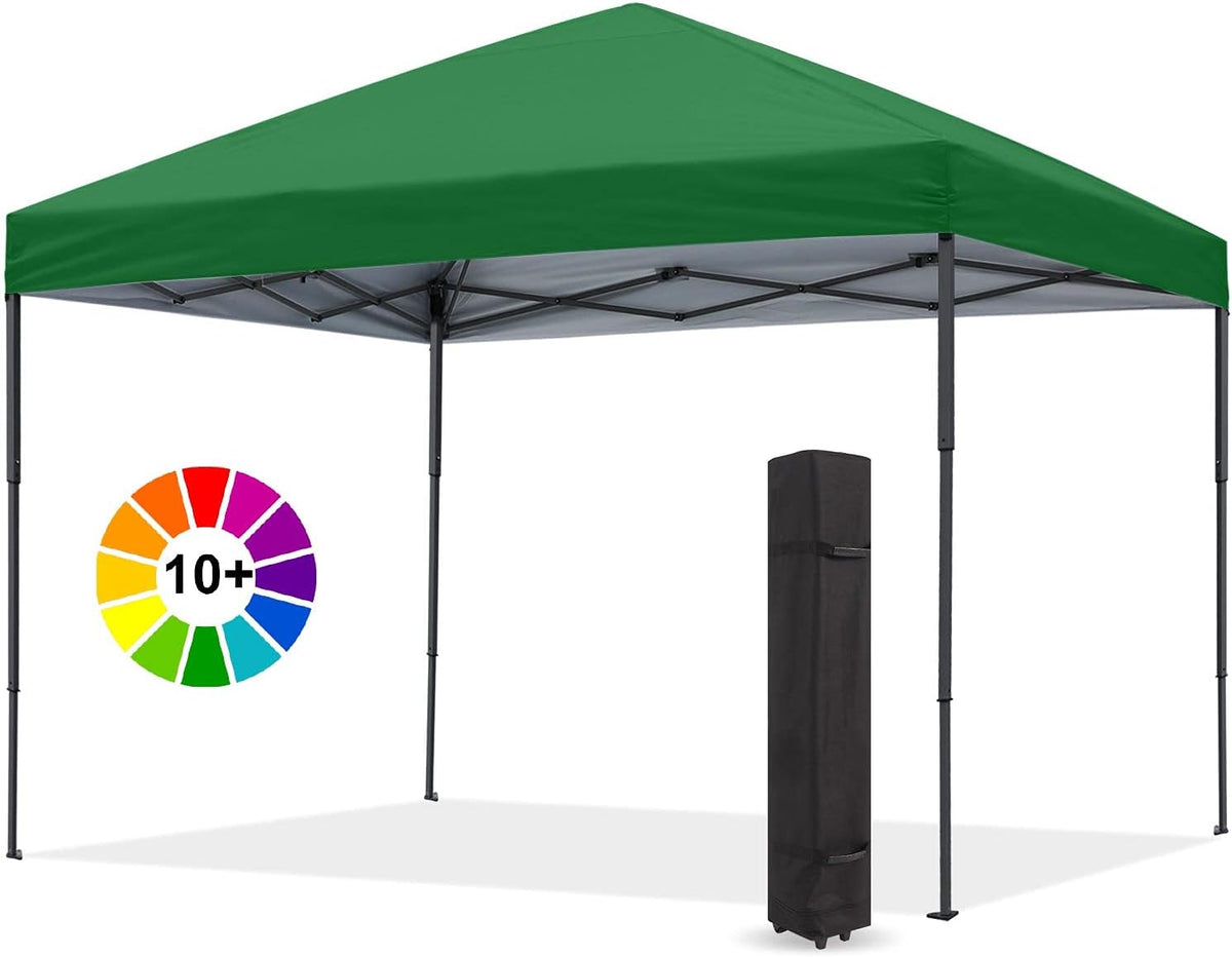 Beige 10x10 Pop up Canopy Tent K48606