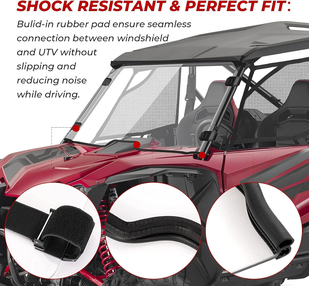 Clear Polycarbonate Full Windshield T223467
