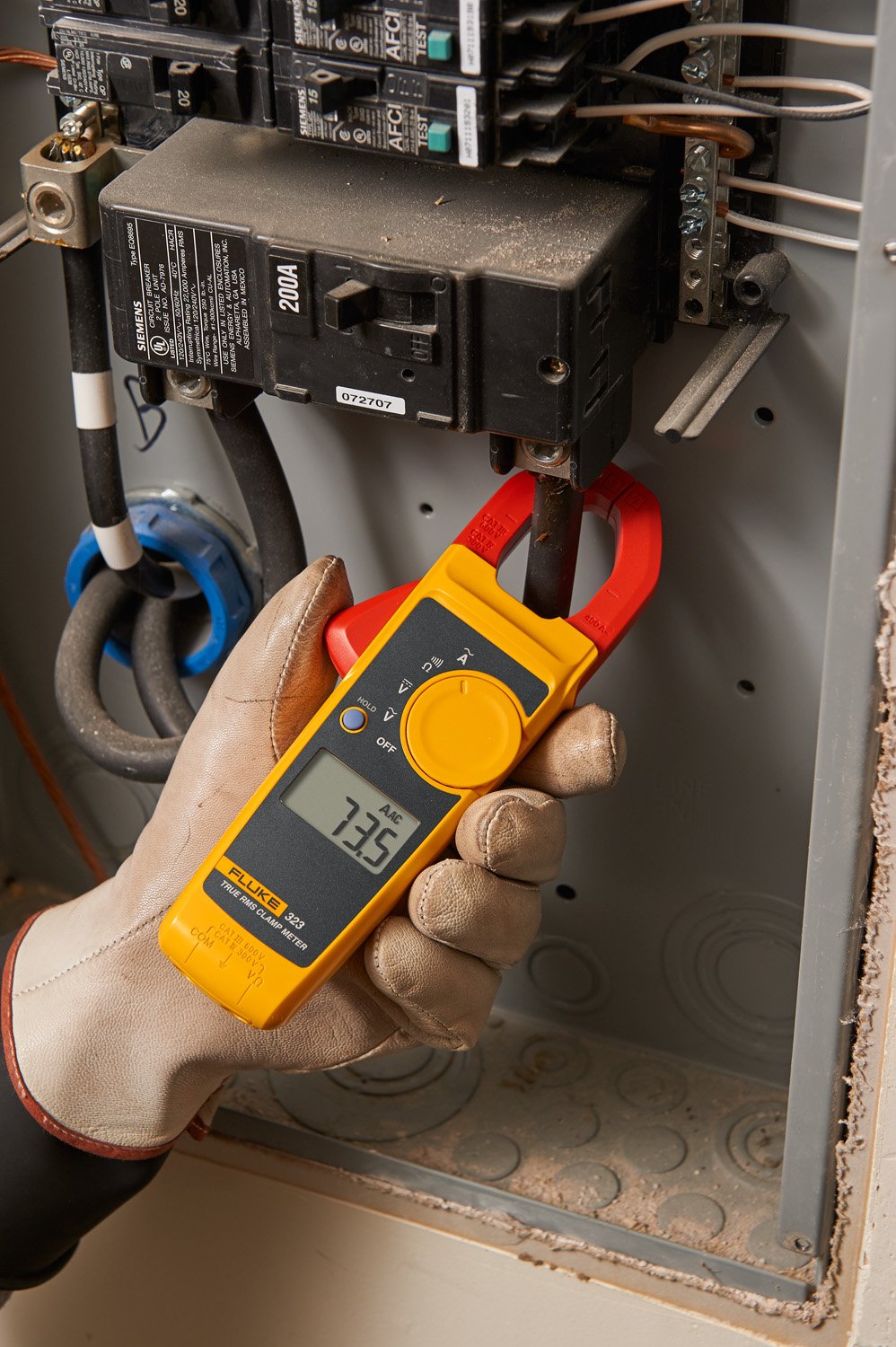 Multimeter and Clamp Meter Combo Kit, AC/DC Voltage, AC Current 400 A H47367