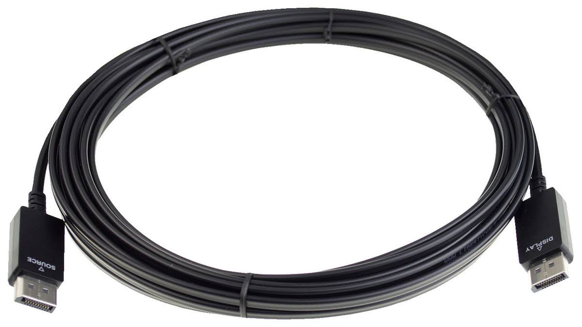 4K Hybrid High Speed DisplayPort Active Optical Cable P672