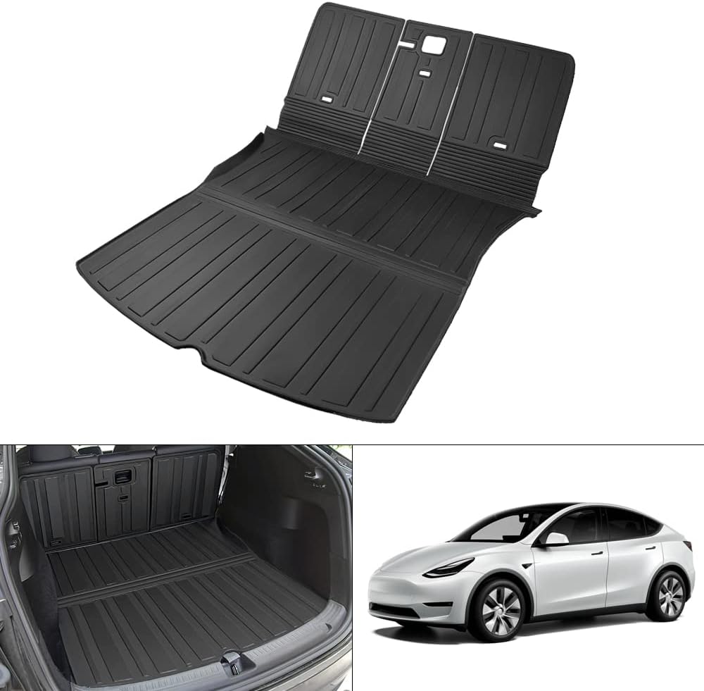 Custom Fit Trunk Mat Cargo Liner Back Seat Protector Black G84122