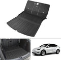 Custom Fit Trunk Mat Cargo Liner Back Seat Protector Black G84122