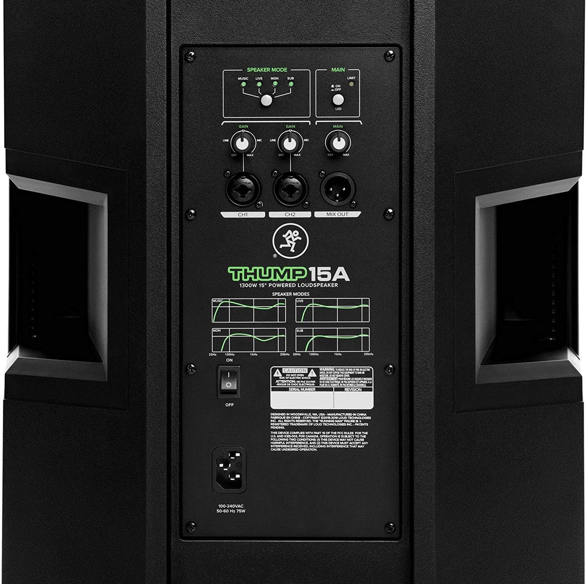 1300W 15 Powered Loudspeaker Pair with Speaker Stand and XLR Cable C26060