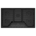 5 Burners Recessed Gas Cooktop in Black Stainless W780