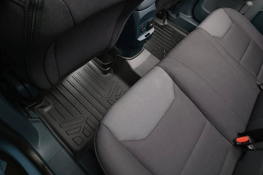 Custom Fit 2 Row Floor Mat Liner Set Black R528655